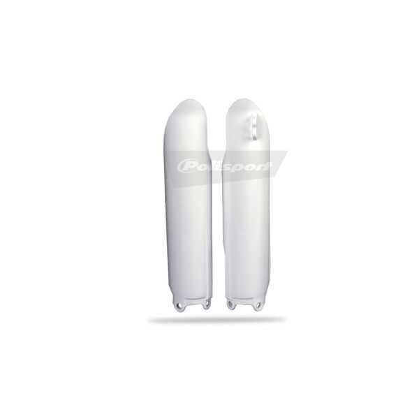 Protections de fourche POLISPORT blanc Yamaha YZ/YZF