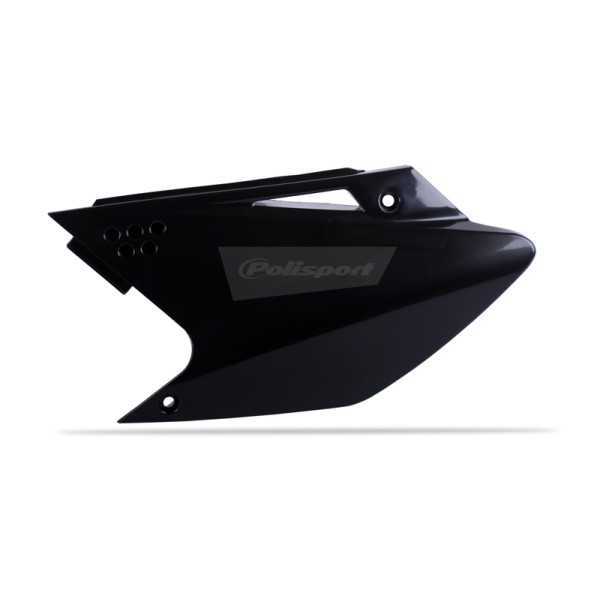 Plaques latérales POLISPORT noir Kawasaki KX250F