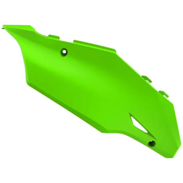 Plaques latérales POLISPORT Restylé vert citron Kawasaki KX125/250