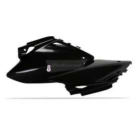 Plaques latérales POLISPORT noir Honda CRF450R