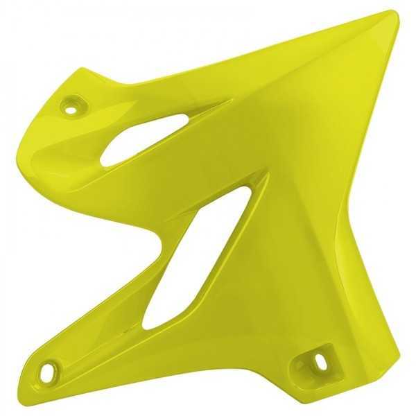 Ouïes de radiateur POLISPORT jaune fluo Yamaha