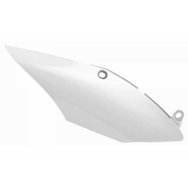 Plaques latérales POLISPORT blanc Honda CRF450R/RX