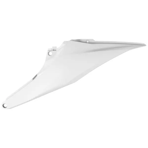 Plaques latérales POLISPORT blanc KTM