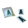 Caractères à coller PRO PLAQUES "2" - 45MM pour plaques PVC 50 pièces