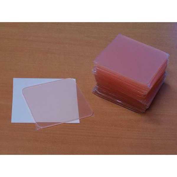 Plaques d'immatriculation PVC PRO PLAQUES Enduro - 100x100 25 pièces
