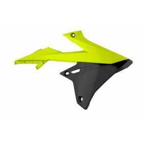 Ouïes de radiateur POLISPORT jaune fluo Suzuki RM-Z450