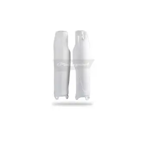 Protections de fourche POLISPORT blanc Kawasaki KX250F/KX450F