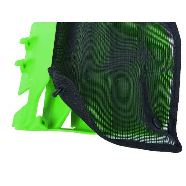 Filet cache radiateur POLISPORT noir Kawasaki KX250F