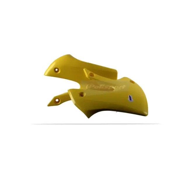 Ouïes de radiateur POLISPORT jaune Suzuki RM65/DR-Z110