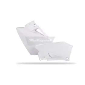 Plaques latérales POLISPORT blanc Gas Gas EC/EC-E/EC-F