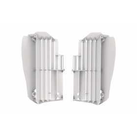 Cache radiateur POLISPORT blanc Yamaha YZ450F