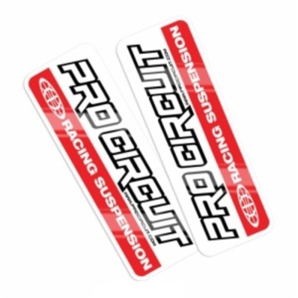 Stickers de fourche PRO CIRCUIT