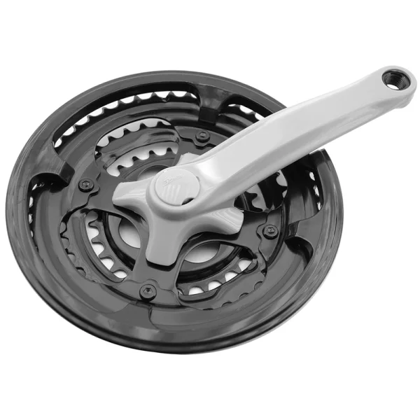 Pédalier PROWHEEL 3X7&nbsp;/ 3X8 Manivelle 170&nbsp;mm