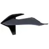 Ouïes de radiateur POLISPORT noir/gris nardo KTM SX/SX-F