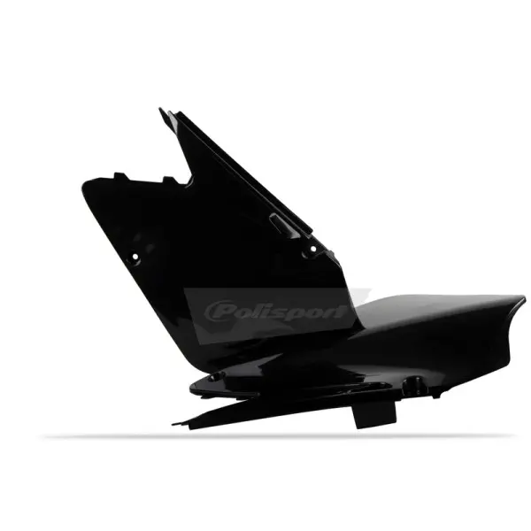 Plaques latérales POLISPORT noir Suzuki RM125/RM250