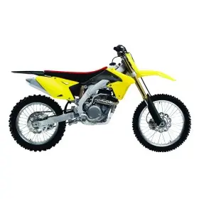 Plaques latérales POLISPORT couleur origine (14-15) jaune Suzuki RM-Z450