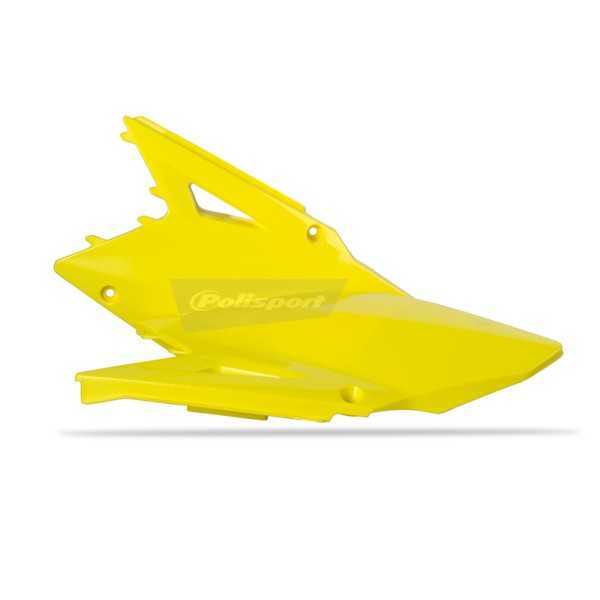 Plaques latérales POLISPORT couleur origine (14-15) jaune Suzuki RM-Z450