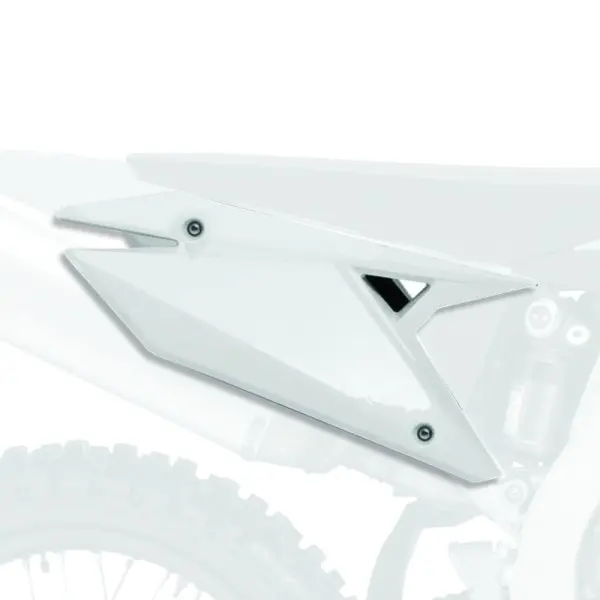 Plaques latérales POLISPORT blanc Suzuki RM-Z250