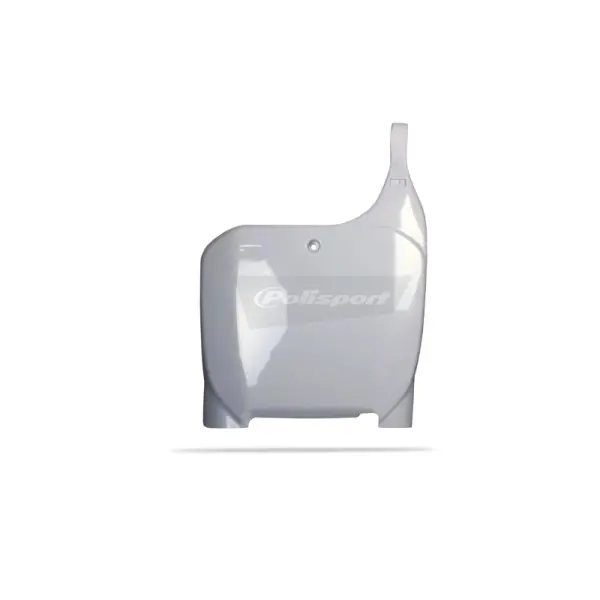 Plaque numéro frontale POLISPORT blanc Honda