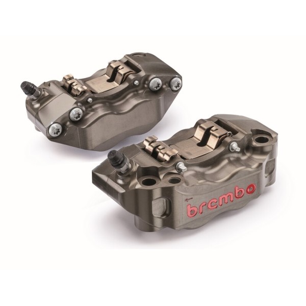 Paire étriers BREMBO UPGRADE - 108mm/P4 30/34 (avec plaquettes)