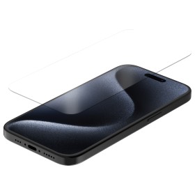 Protection d\'écran QUAD LOCK verre trempé - iPhone 15/15 Pro