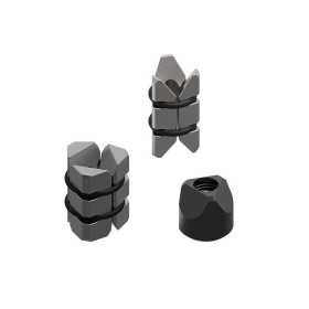 Jeu d\'entretoises pour support colonne de direction PRO QUAD LOCK