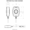 Chargeur USB QUAD LOCK moto