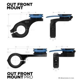 Support de montage QUAD LOCK Out Front Pro