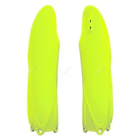 Protections de fourche RACETECH jaune fluo Yamaha