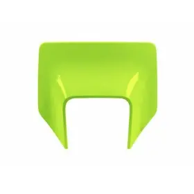 Plaque numéro frontale RACETECH jaune fluo Husqvarna TE/FE