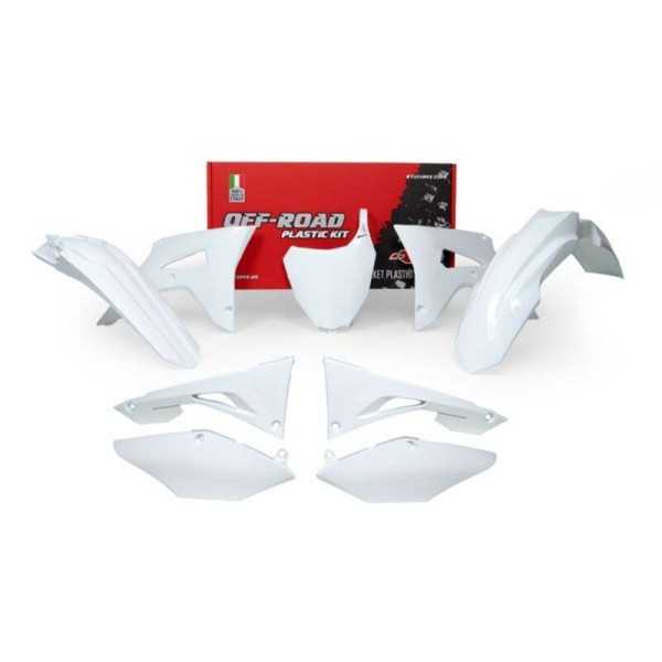Kit plastiques RACETECH - blanc Honda CRF