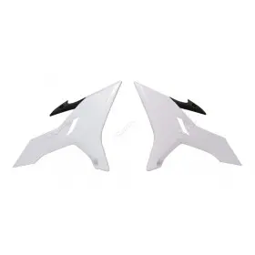 Ouïes de radiateur RACETECH Revolution blanc Yamaha YZ125/250