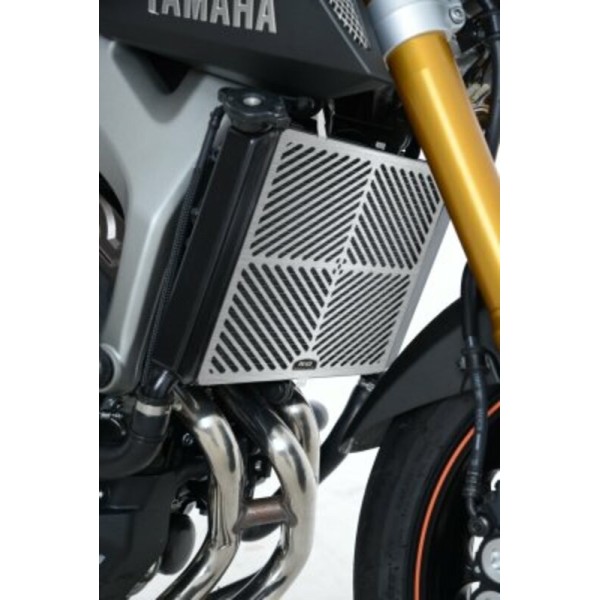 Protection de radiateur R&G RACING inox - Yamaha MT-09