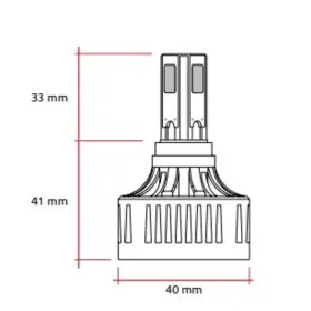 Kit ampoules pour phare origine RACETECH Replacement 12V 32W - x1