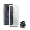 Pack Complet SP-CONNECT Moto Bundle fixé sur rétroviseur Samsung S9/S8