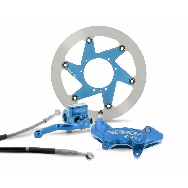 Kit freinage BERINGER Top Race roue 16'' étrier Aerotec® radial 4 pistons bleu Yamaha YZ/YZ-F
