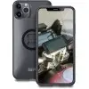 Pack complet SP-CONNECT Moto Bundle fixé sur guidon iPhone 11 Pro Max