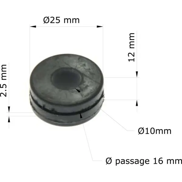 Silent bloc Tourmax Honda CBR900RR