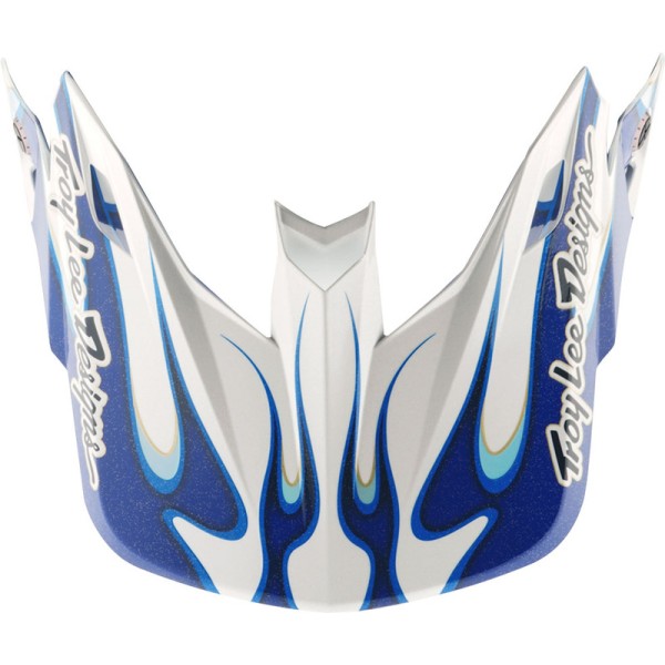 Visière TROY LEE DESIGNS SE5 Composite Torched - bleu