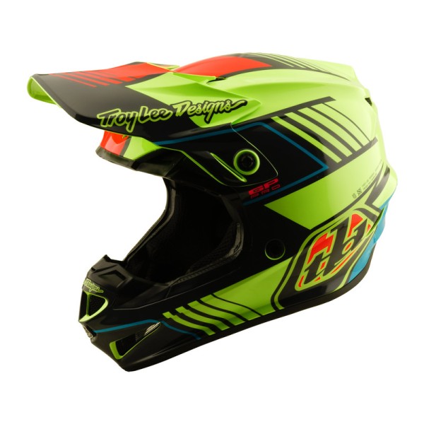 Casque enfant TROY LEE DESIGNS GP Pro Segment - jaune
