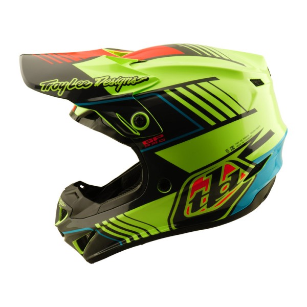 Casque enfant TROY LEE DESIGNS GP Pro Segment - jaune