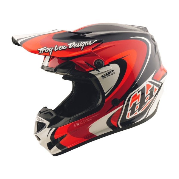 Casque TROY LEE DESIGNS GP Pro Crossover - Navy/rouge