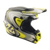 Casque TROY LEE DESIGNS GP Pro Crossover - gris/jaune