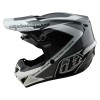 Casque TROY LEE DESIGNS GP Shutter - gris/blanc