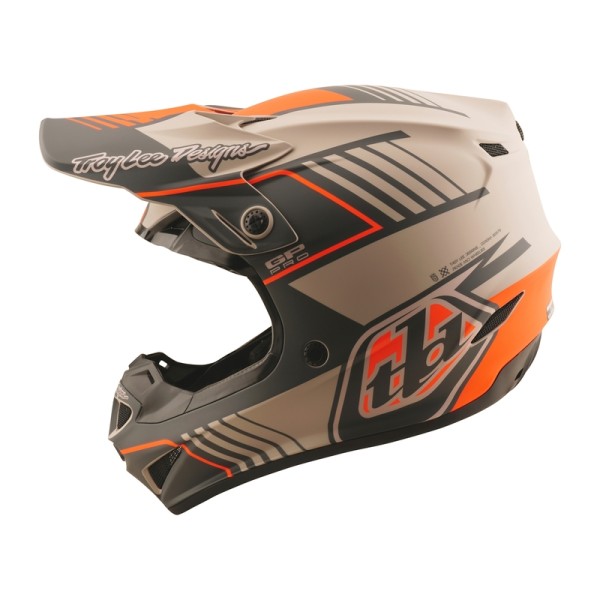 Casque TROY LEE DESIGNS GP Pro Segment - Taupe