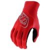 Gants TROY LEE DESIGNS SE Ultra - Solid rouge/noir
