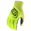 Gants TROY LEE DESIGNS SE Ultra - Solid jaune fluo/gris
