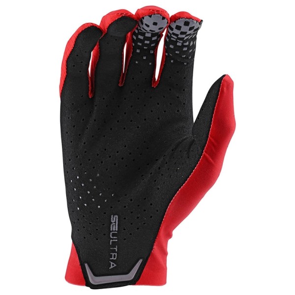 Gants TROY LEE DESIGNS SE Ultra - Solid rouge/noir