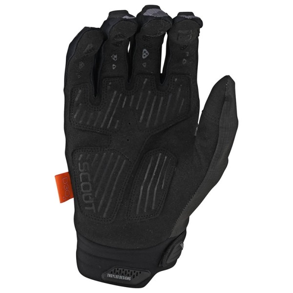 Gants TROY LEE DESIGNS Scout Gambit - Camo gris/noir