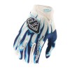 Gants TROY LEE DESIGNS Air - Torched blanc/bleu